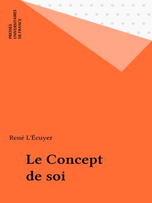 cover image of Le Concept de soi